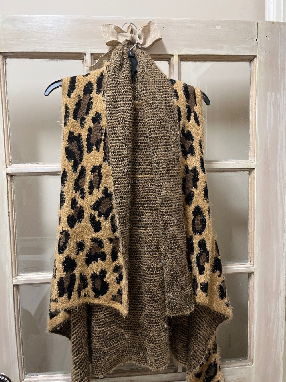 Shawl cardigan